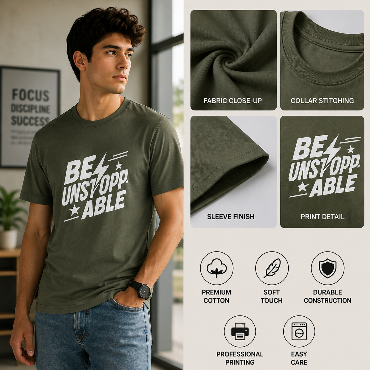 Be Unstoppable | Resilience Tee