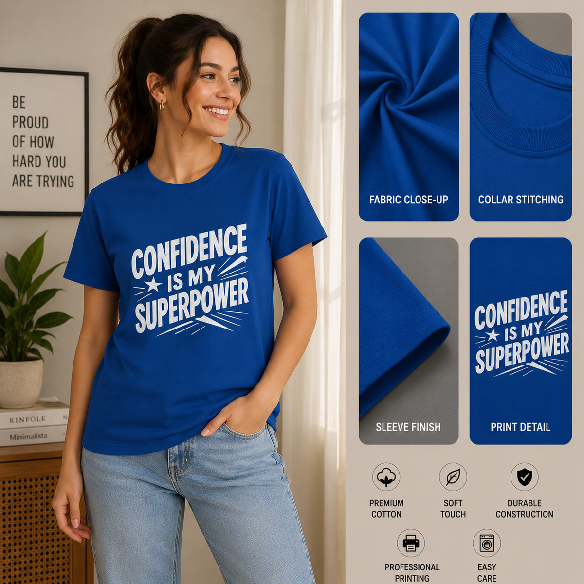 Confidence Is My Superpower | Confidence Tee
