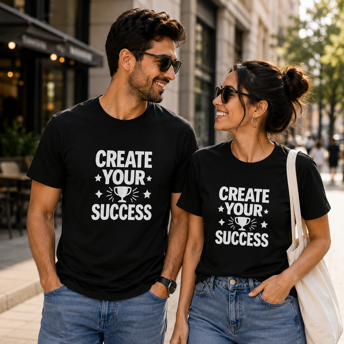 Create Your Success Motivational Graphic T-Shirt