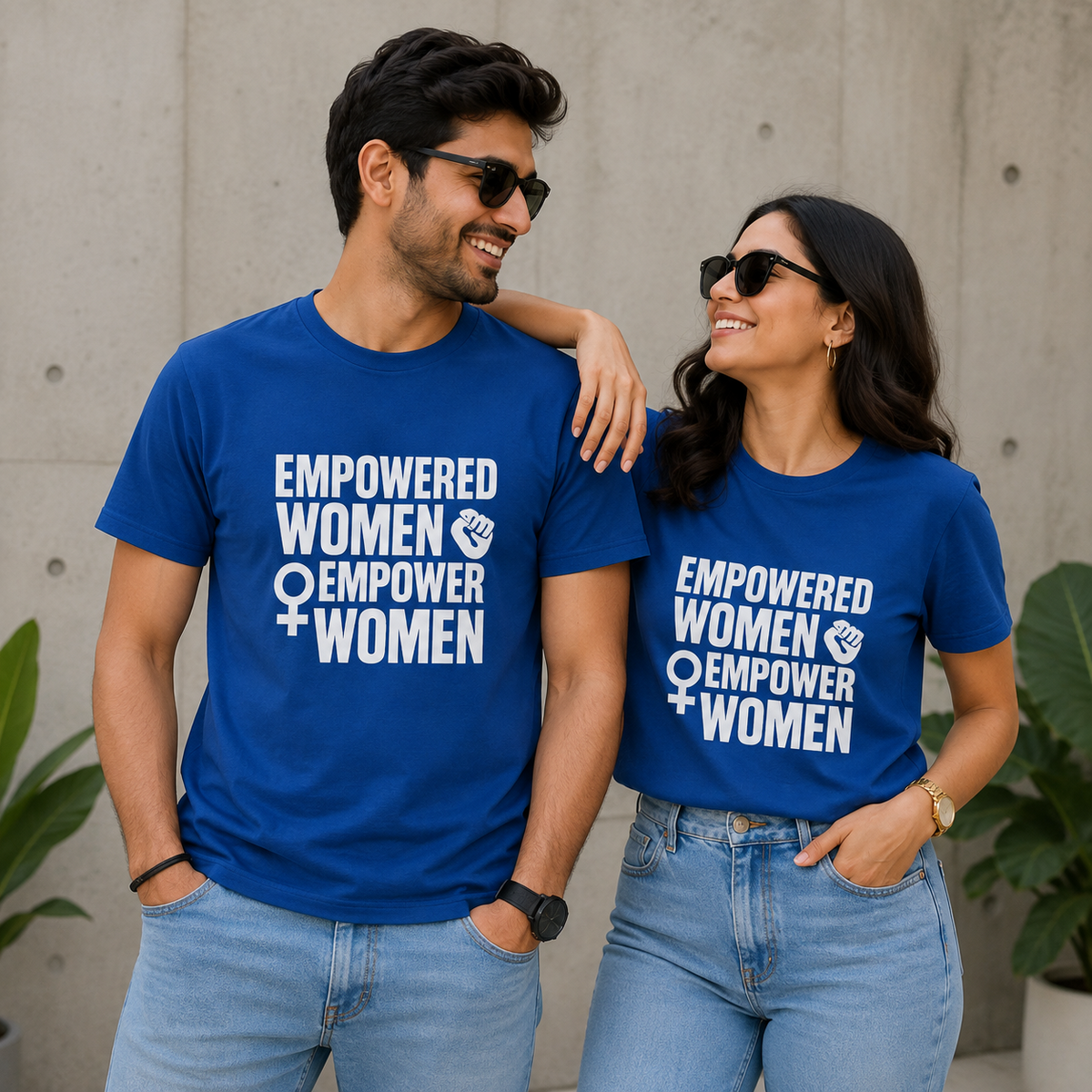 Empowered Women Empower Women Motivational Graphic T-Shirt