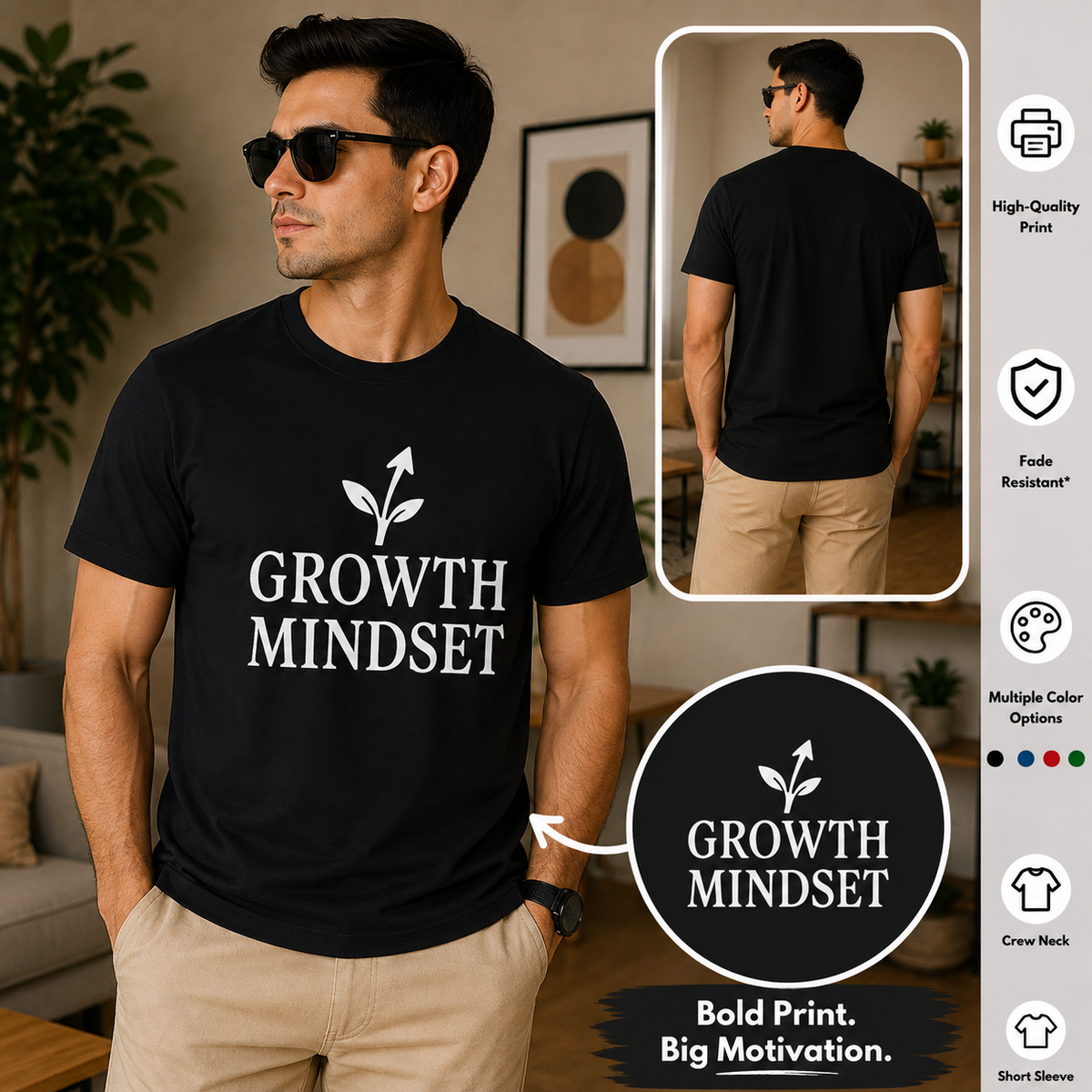 Growth Mindset | Positive Thinking Tee