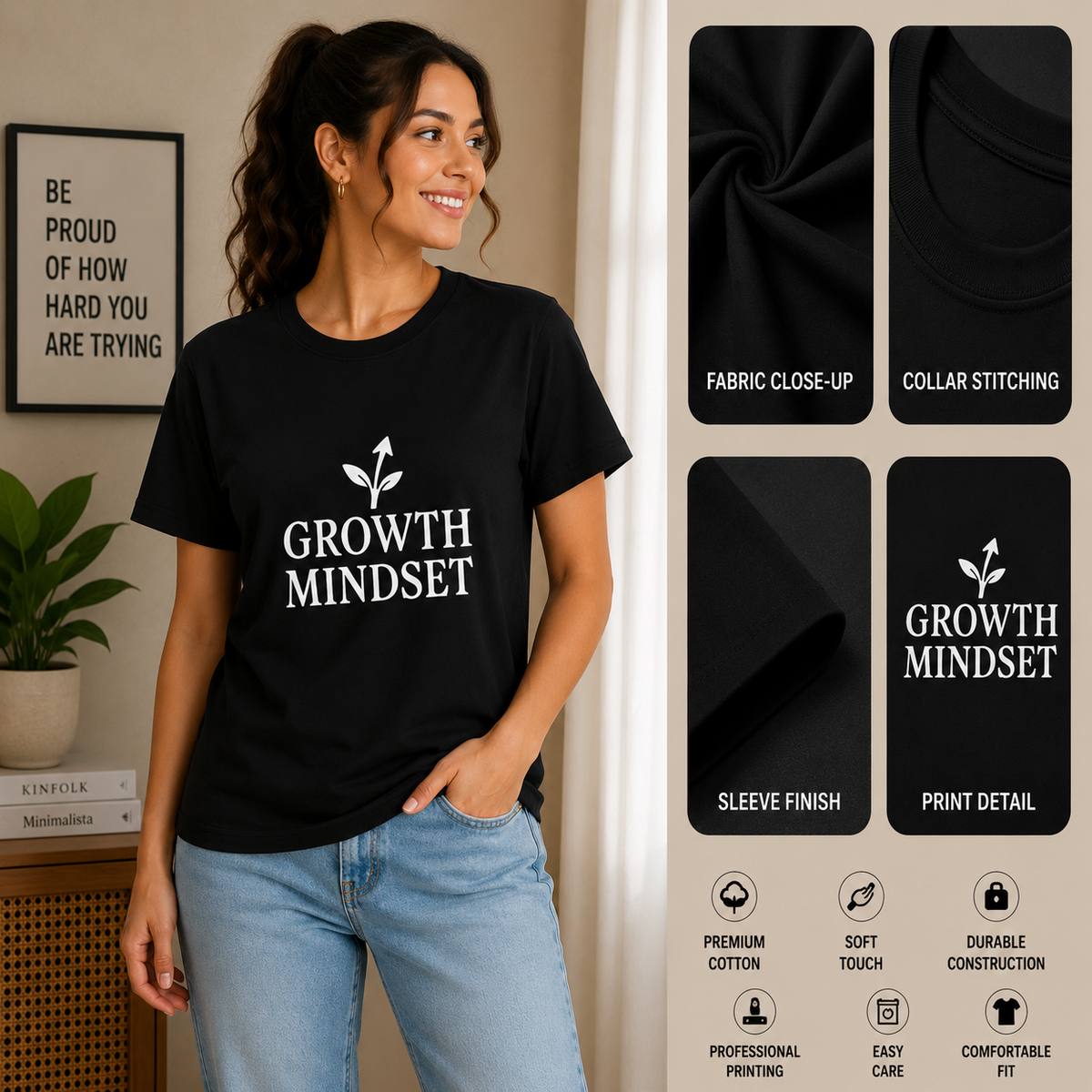 Growth Mindset | Positive Thinking Tee