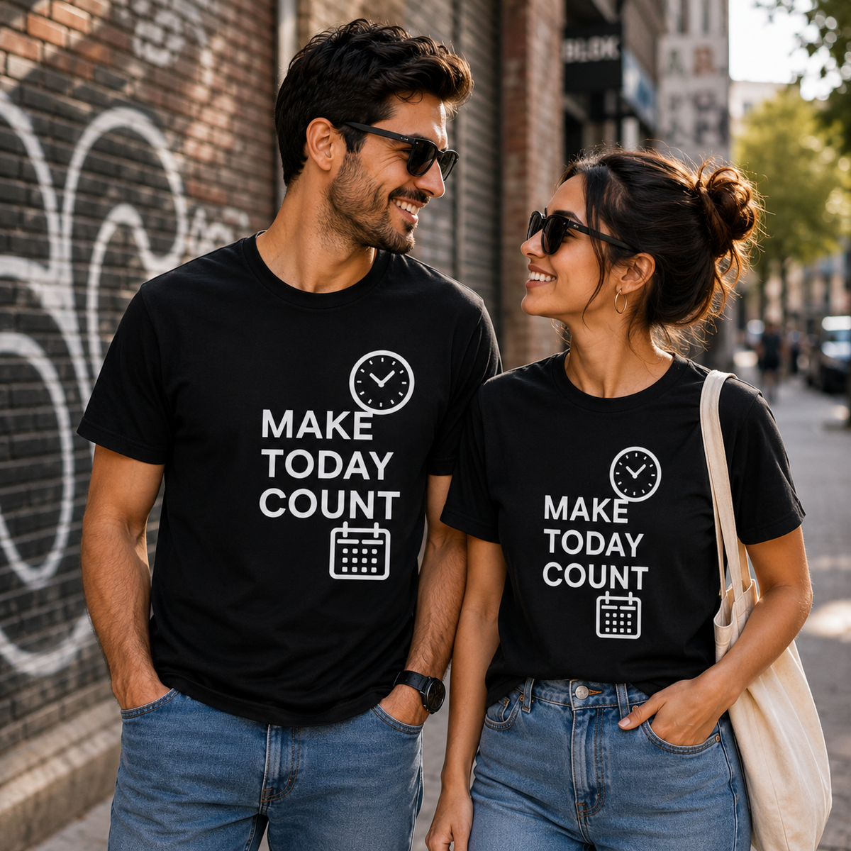 Make Today Count | Success Mindset Tee | Inspirational Graphic T-Shirt