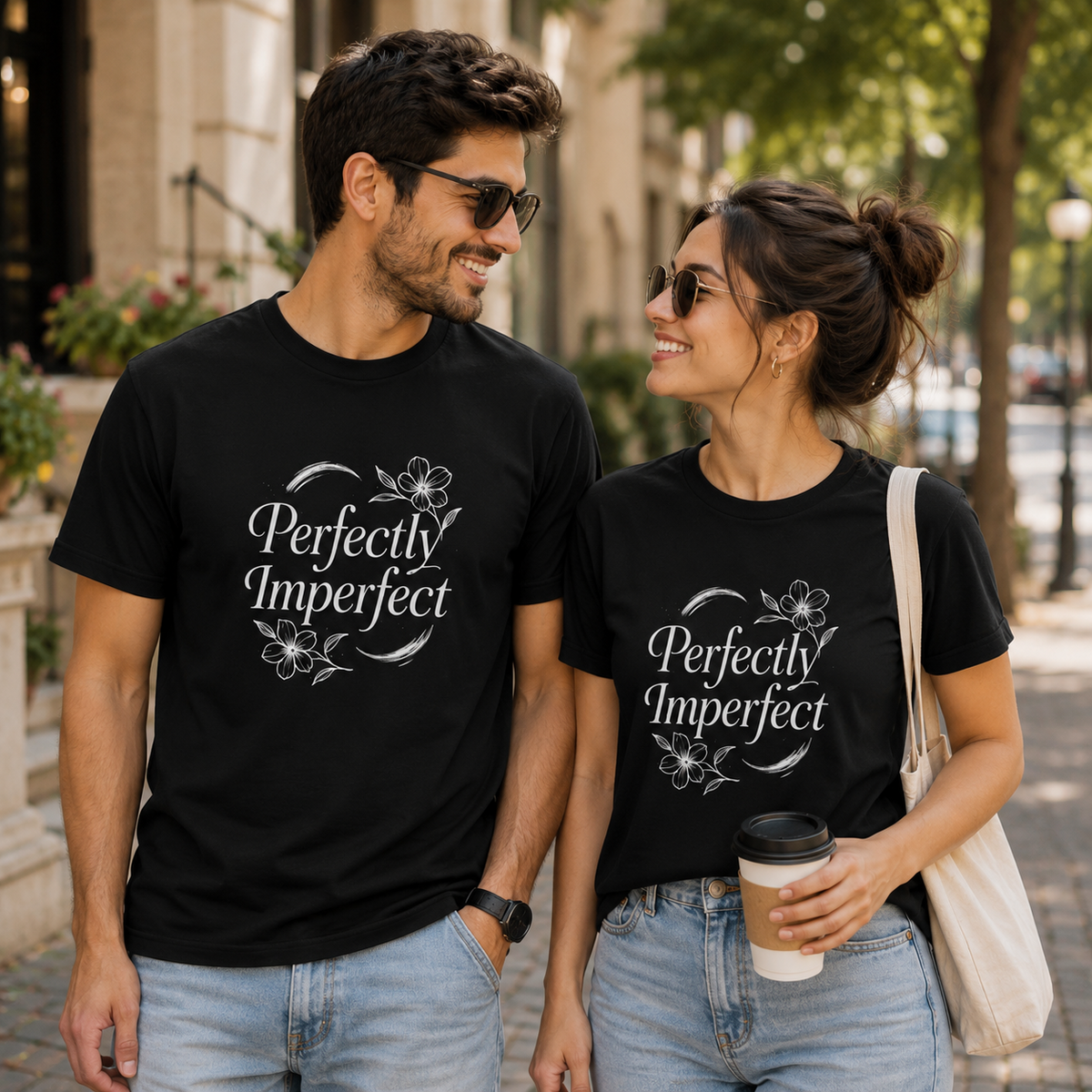 Perfectly Imperfect | Self Love Tee Inspirational Graphic Tee