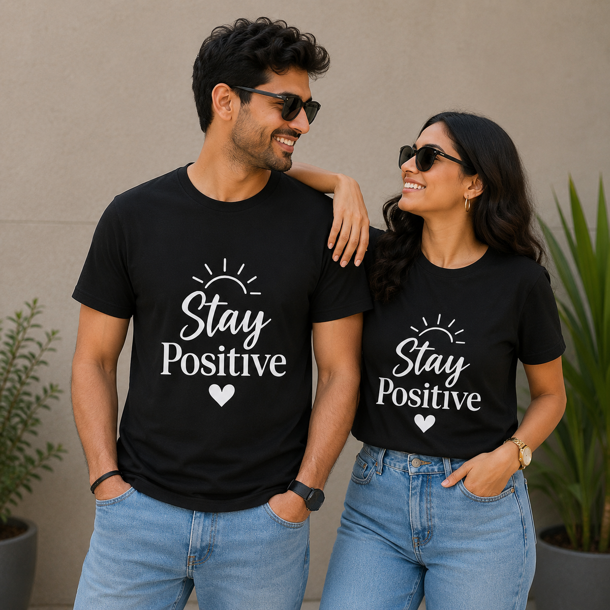 Stay Positive | Positive Mindset Graphic Tee
