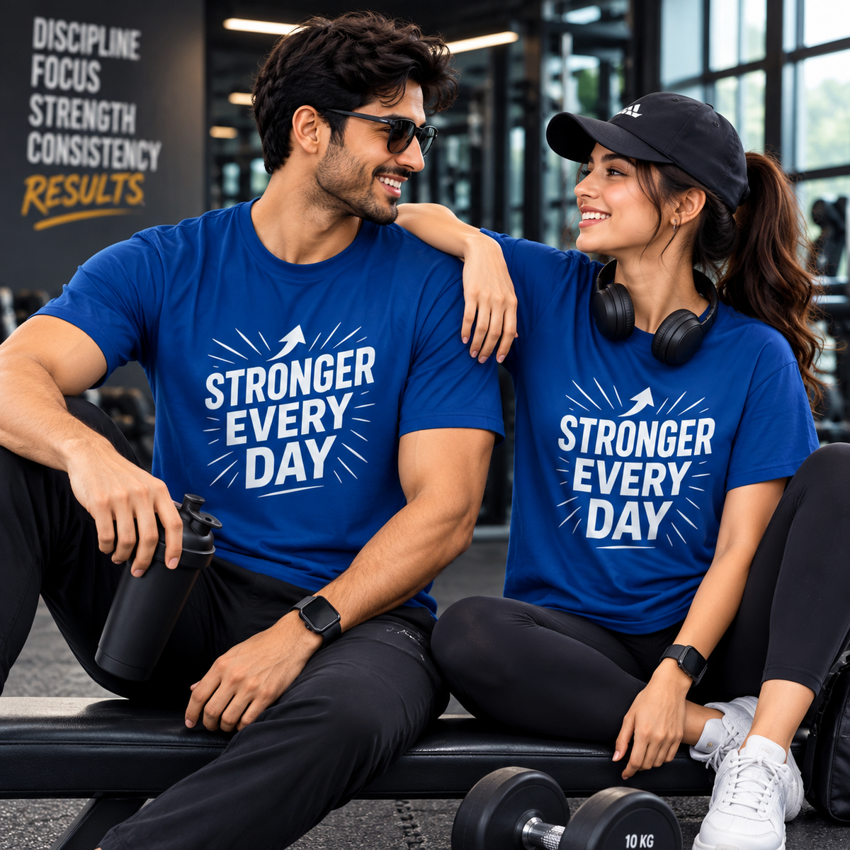 Stronger Every Day | Growth Mindset Graphic Tee