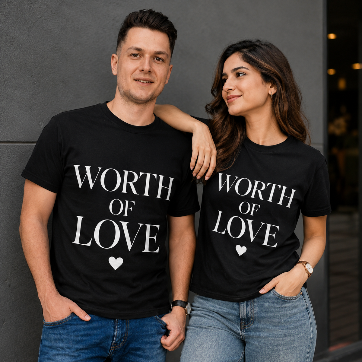 Worthy Of Love | Self Love Graphic Tee