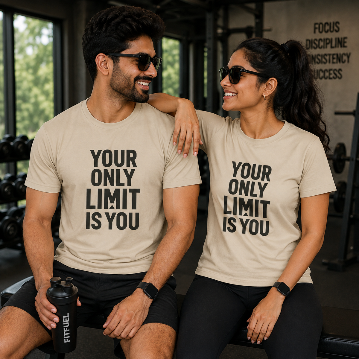 Your Only Limit Is You | Gym Motivation Tee