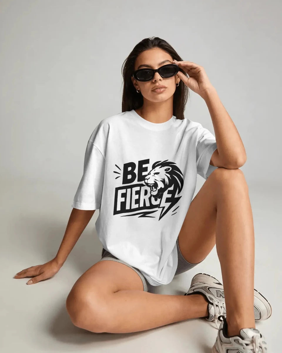 Be Fierce | Confidence Tee - Positivity Prints