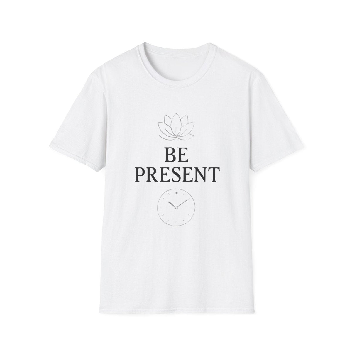 Be Mindful Tee | Stay Present Shirt - Positivity Prints