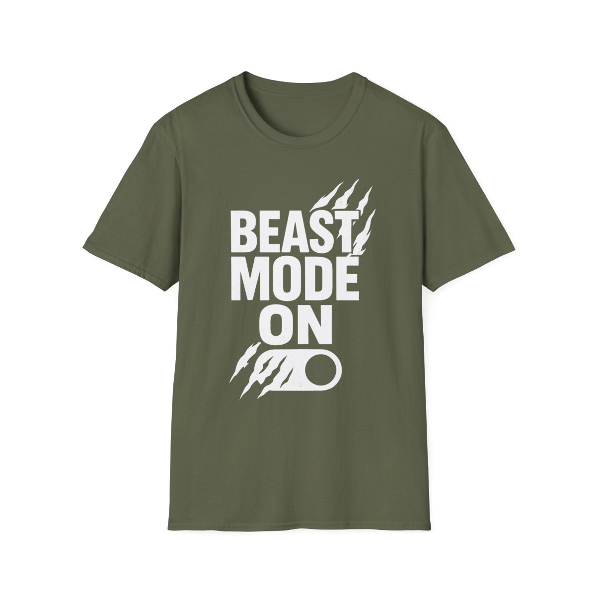 Beast Mode On | Gym Motivation Tee - Positivity Prints