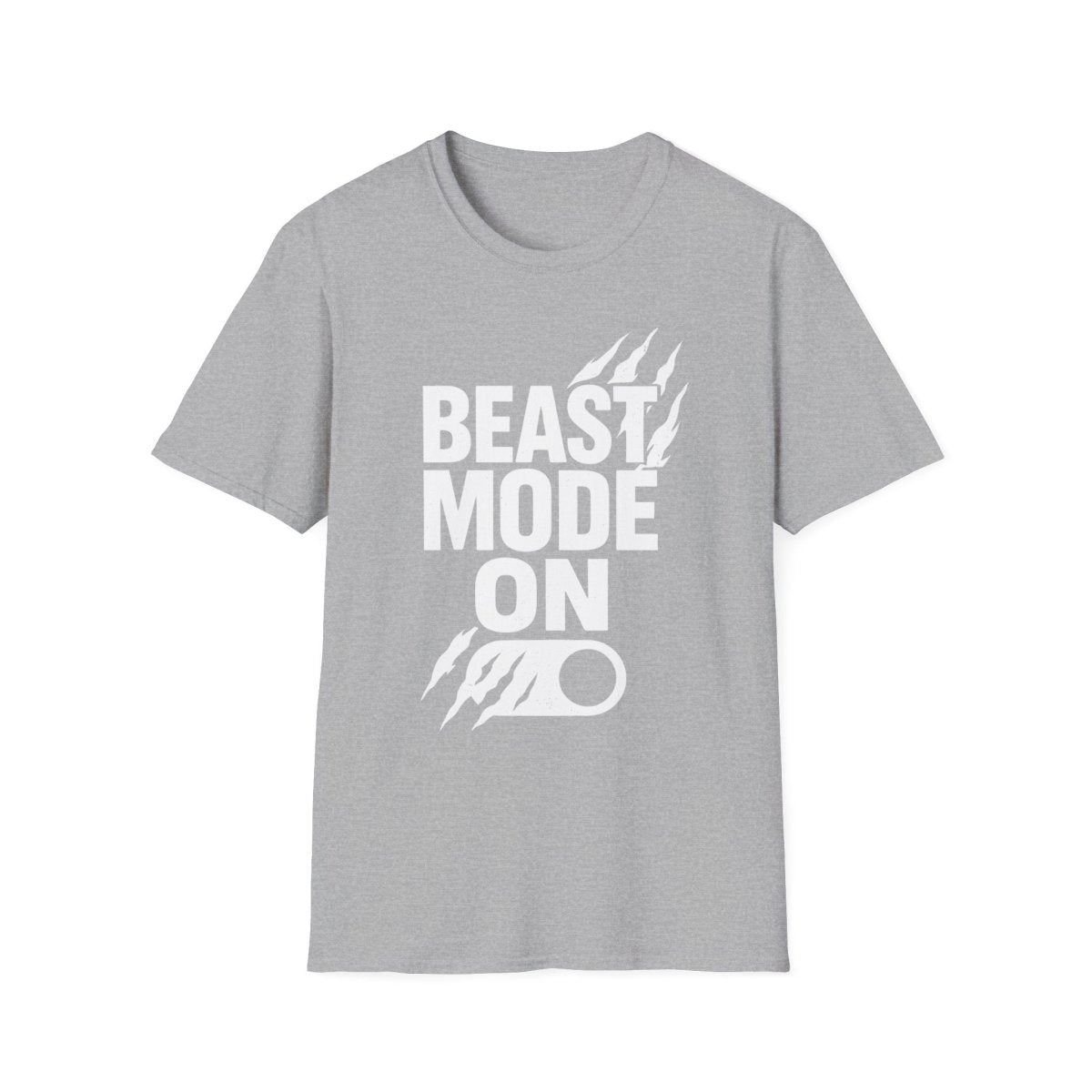 Beast Mode On | Gym Motivation Tee - Positivity Prints