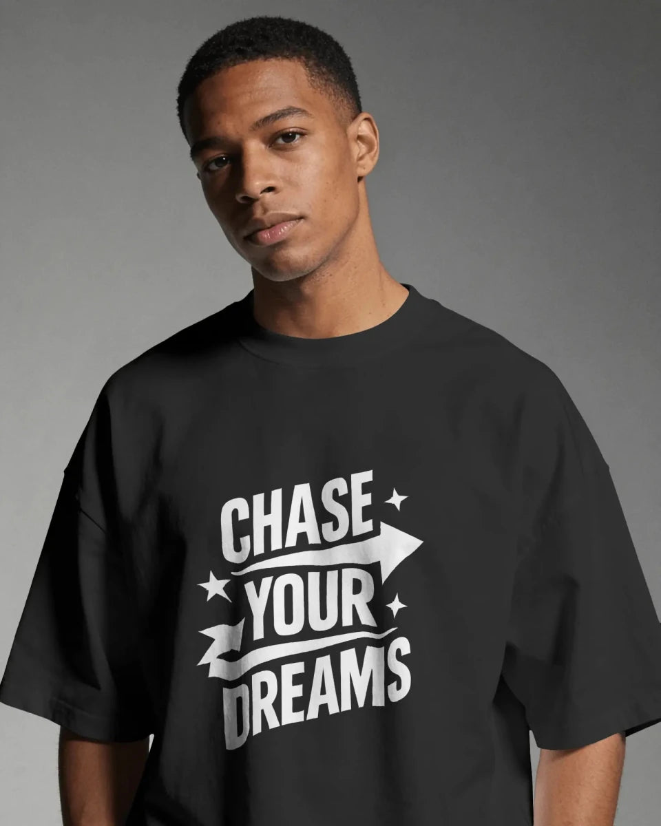 Chase Your Dreams | Dreamer Mindset Tee - Positivity Prints