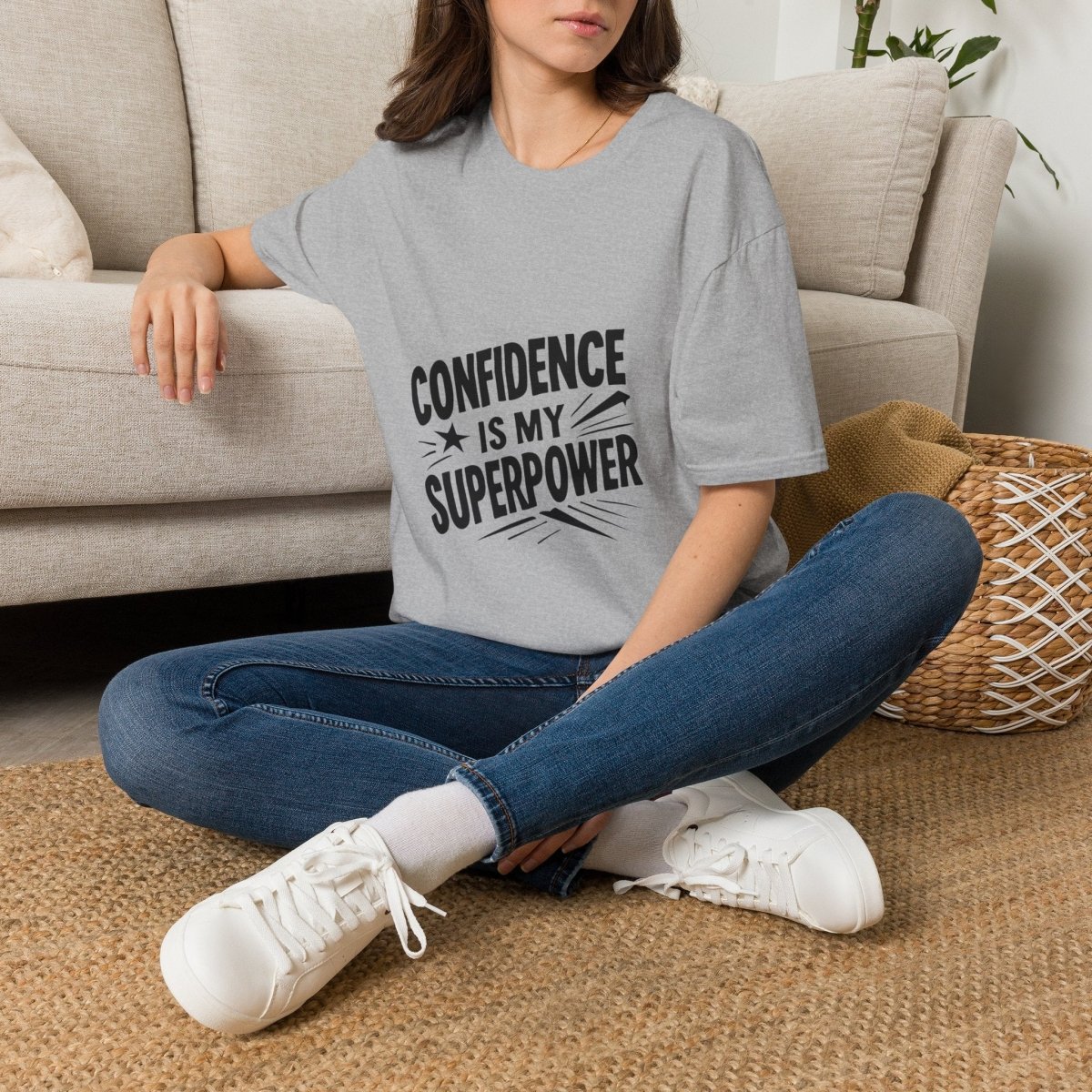 Confidence Is My Superpower | Confidence Tee - Positivity Prints