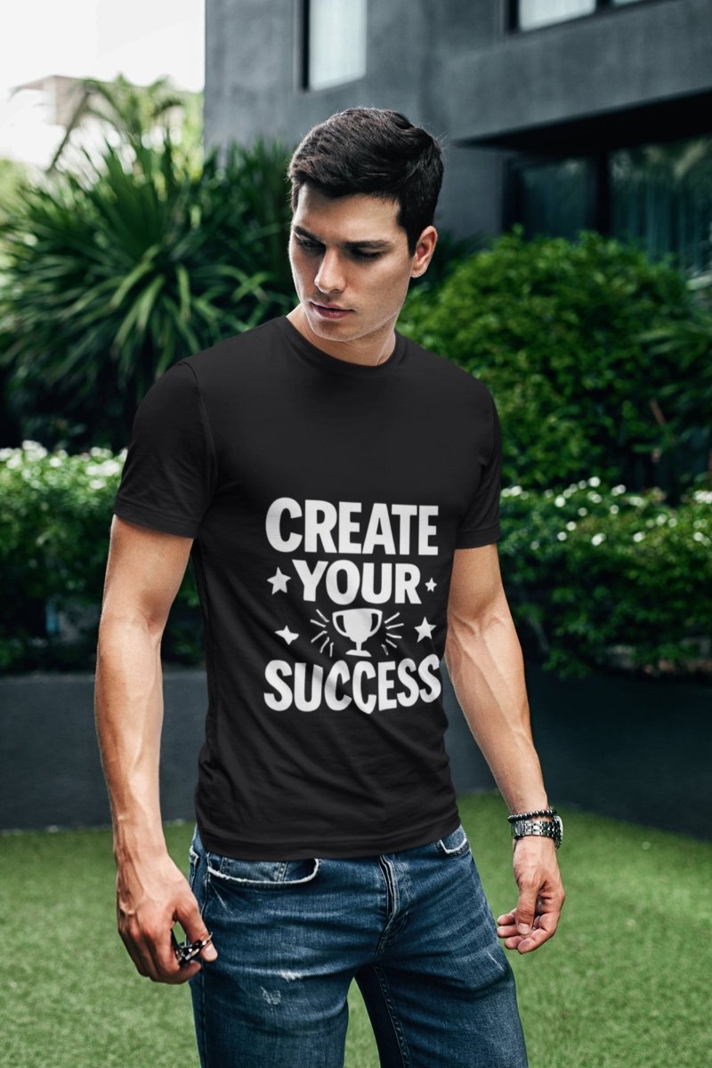 Create Your Success | Success Mindset Tee - Positivity Prints