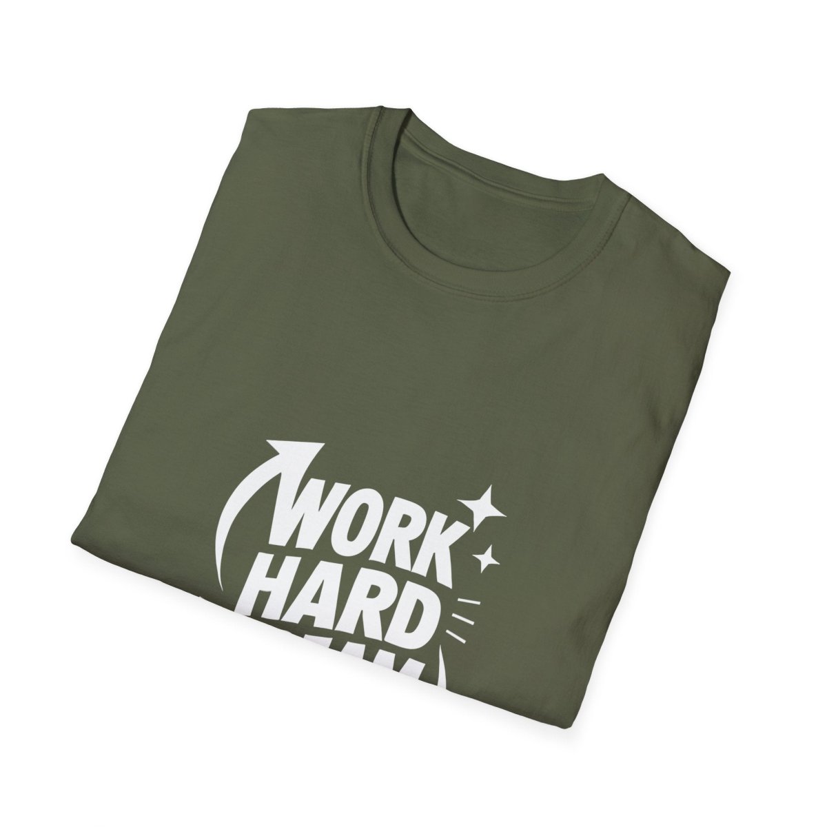 Dream Big Work Hard | Hustle Motivation Tee - Positivity Prints