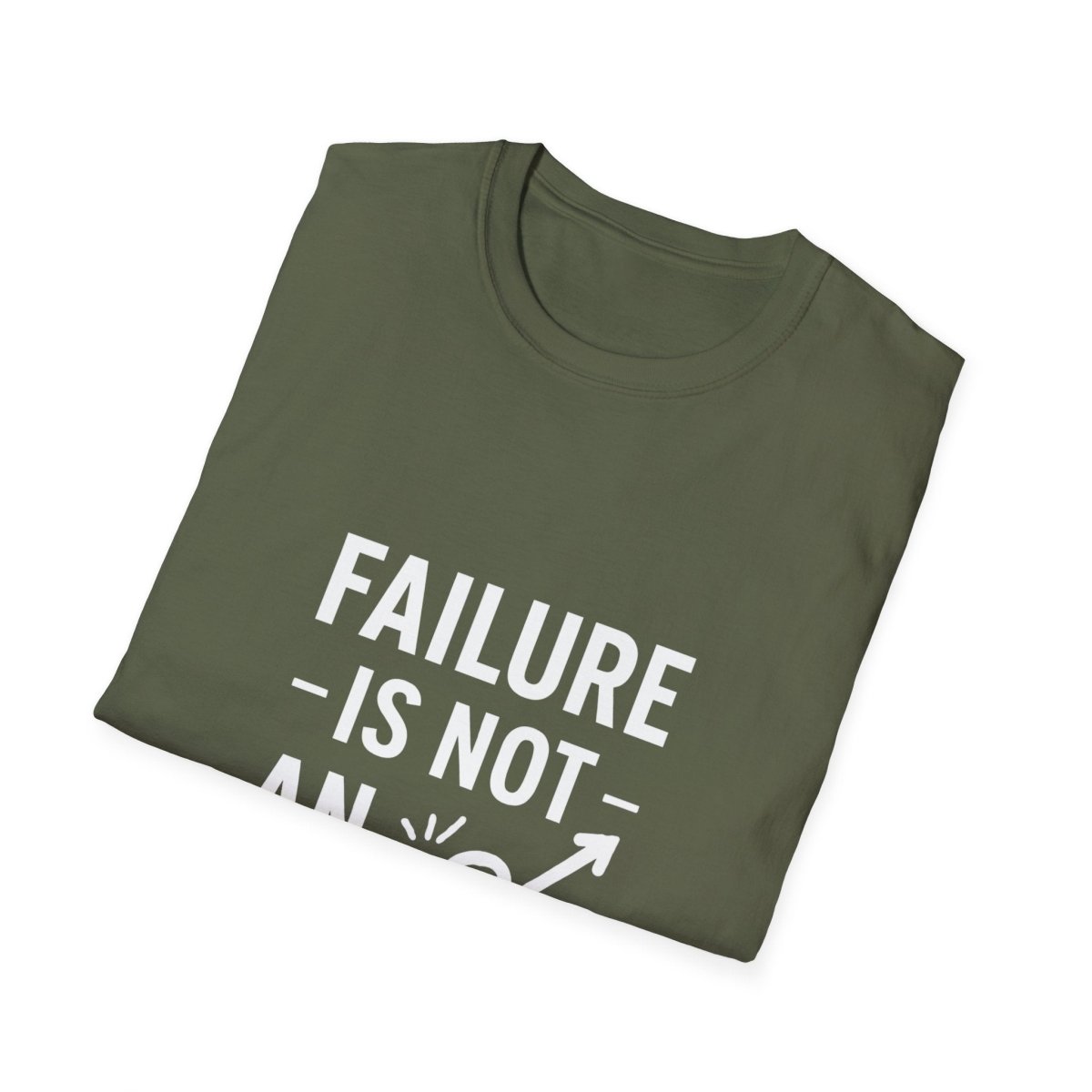 Failure Is Not An Option | Motivation Tee - Positivity Prints