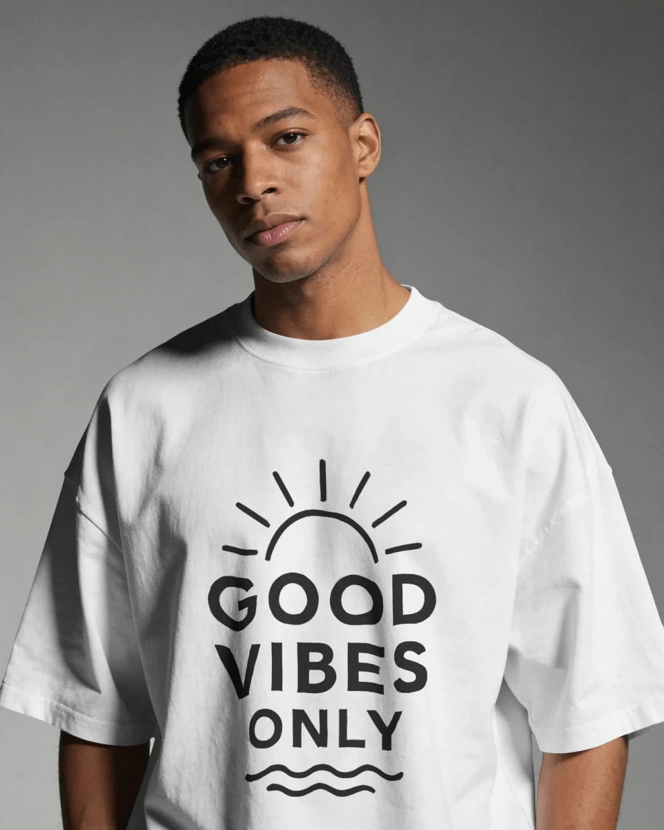 Good Vibes Only | Positive Vibes Tee - Positivity Prints
