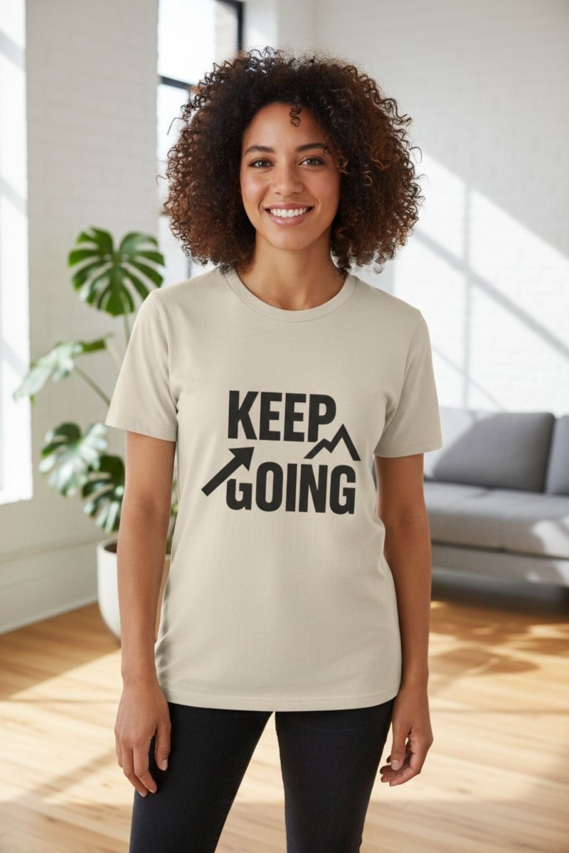 Keep Going | Growth Mindset Tee - Positivity Prints