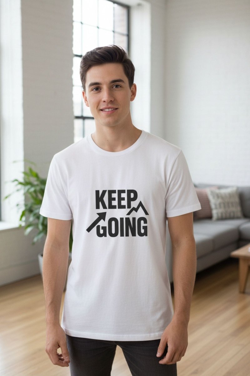 Keep Going | Growth Mindset Tee - Positivity Prints