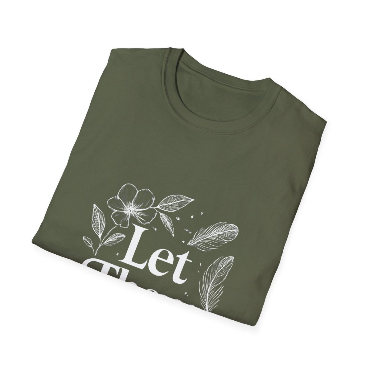Let Them | Minimalist Mindset Tee - Positivity Prints