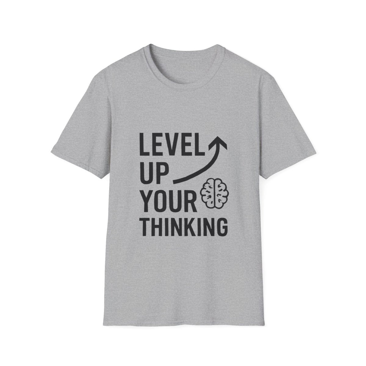 Level Up Your Thinking | Growth Mindset Tee - Positivity Prints