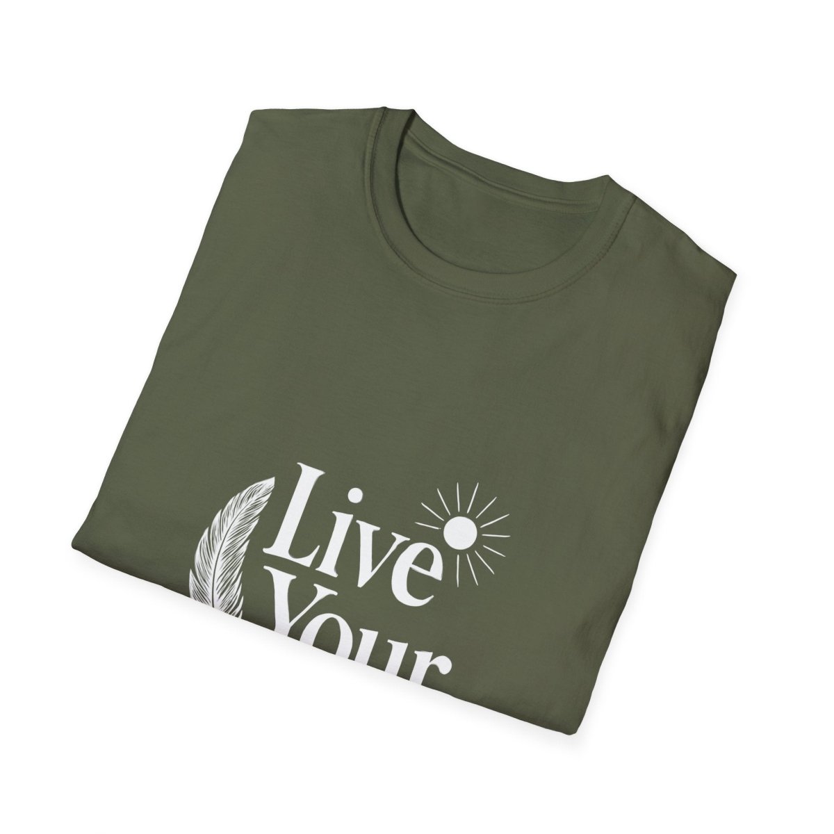 Live Your Truth | Authentic Self Tee - Positivity Prints