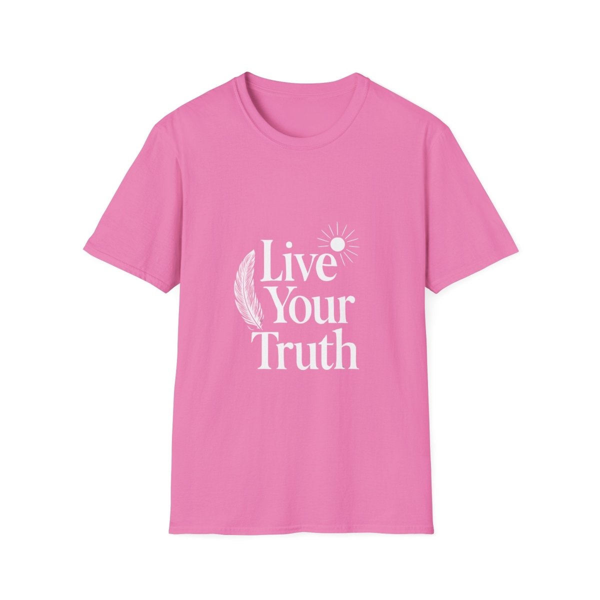 Live Your Truth | Authentic Self Tee - Positivity Prints