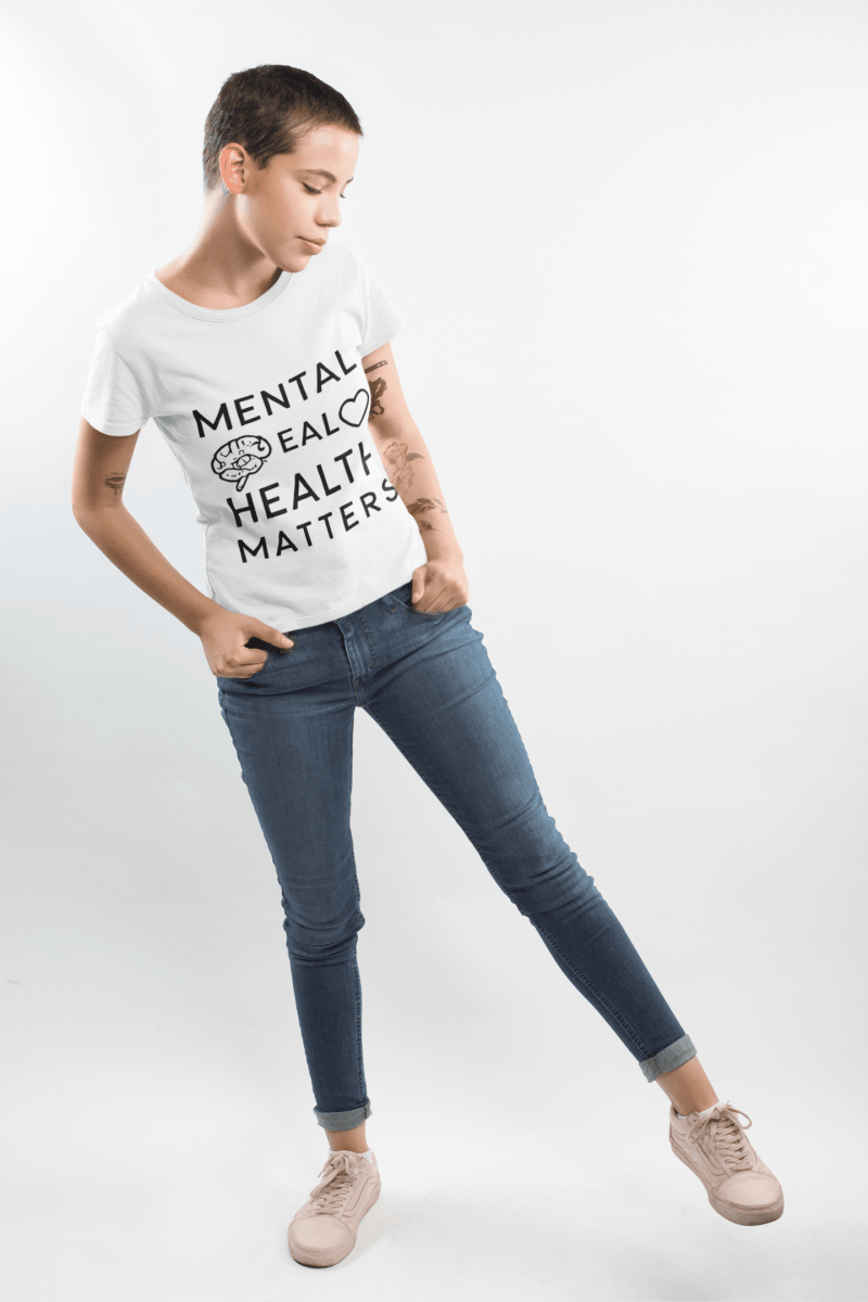 Mental Health Matters | Mental Health Tee - Positivity Prints