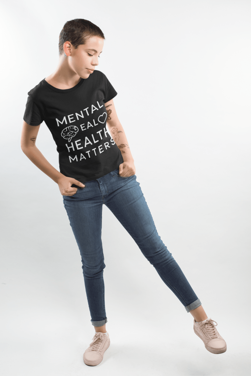 Mental Health Matters | Mental Health Tee - Positivity Prints