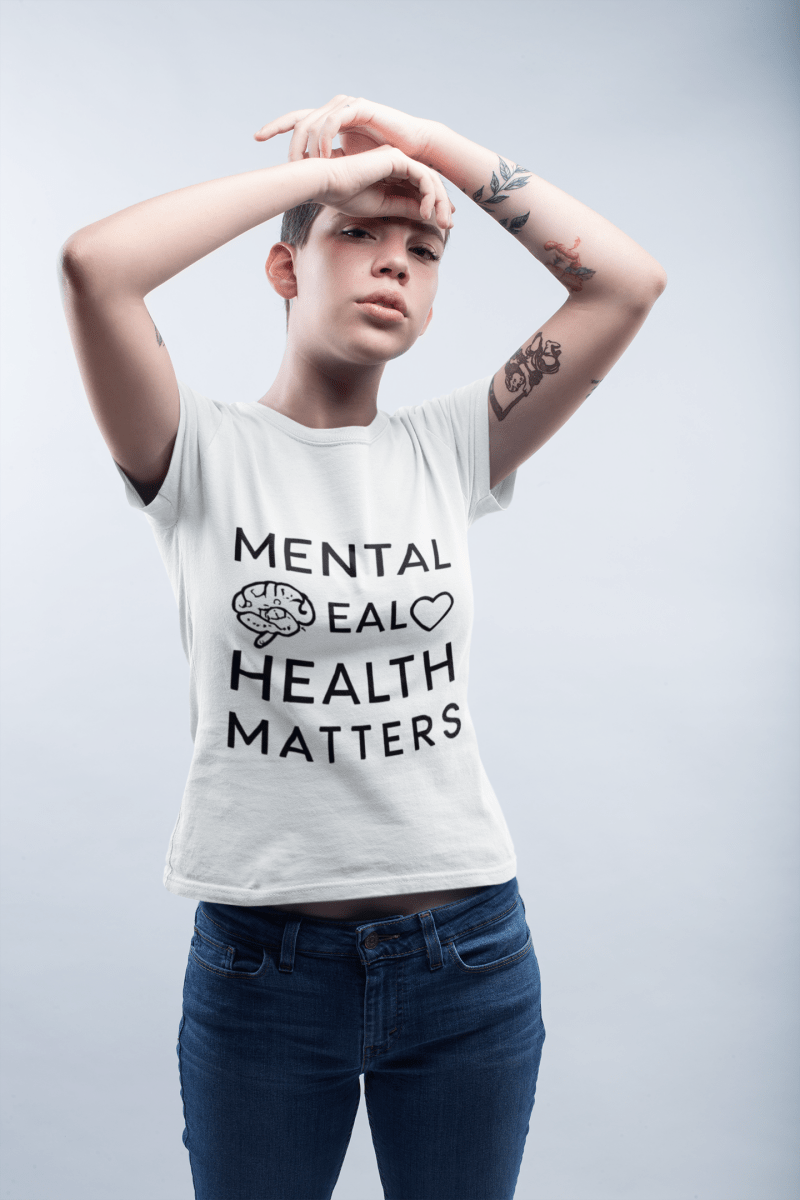 Mental Health Matters | Mental Health Tee - Positivity Prints