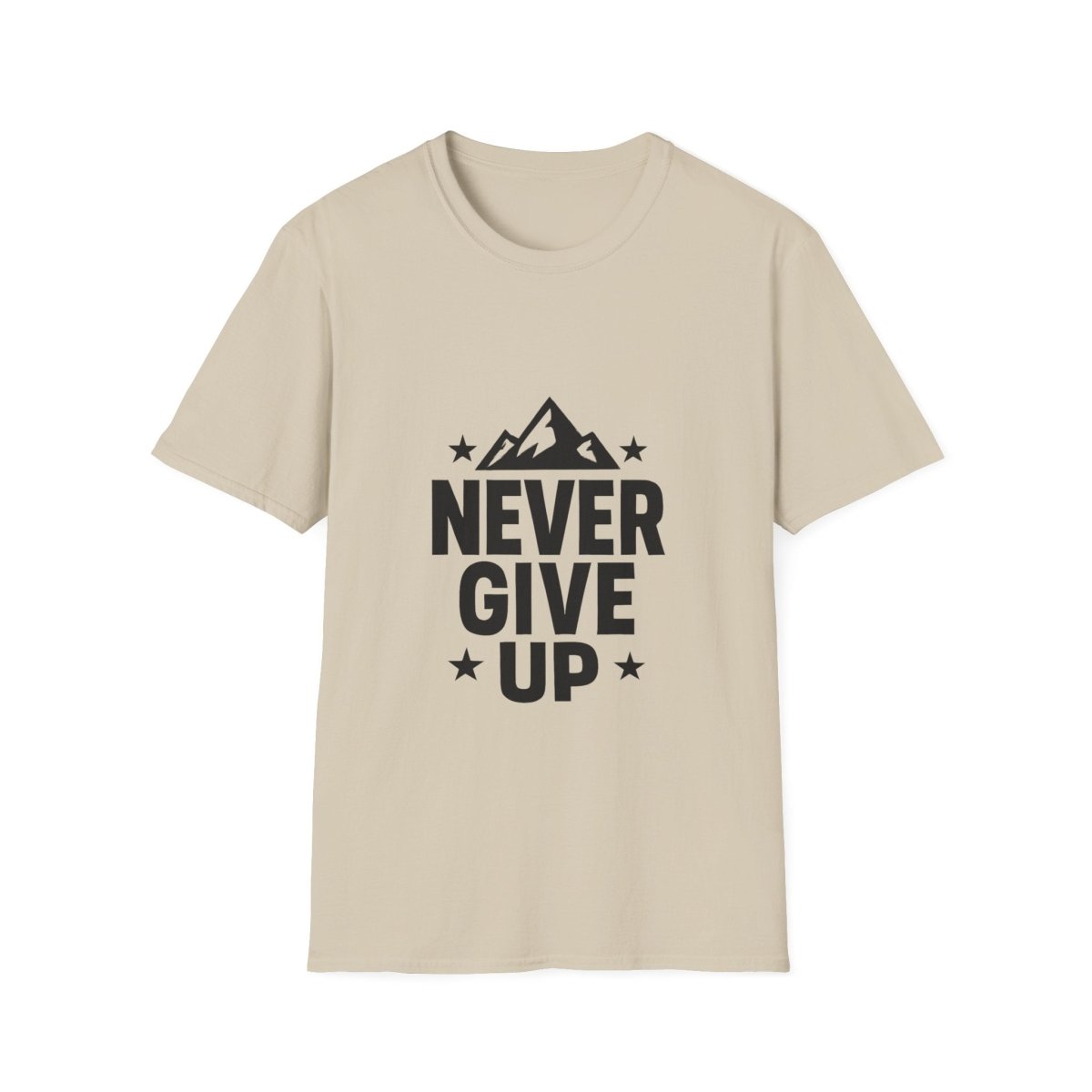 Never Give Up | Positive Mindset Tee - Positivity Prints
