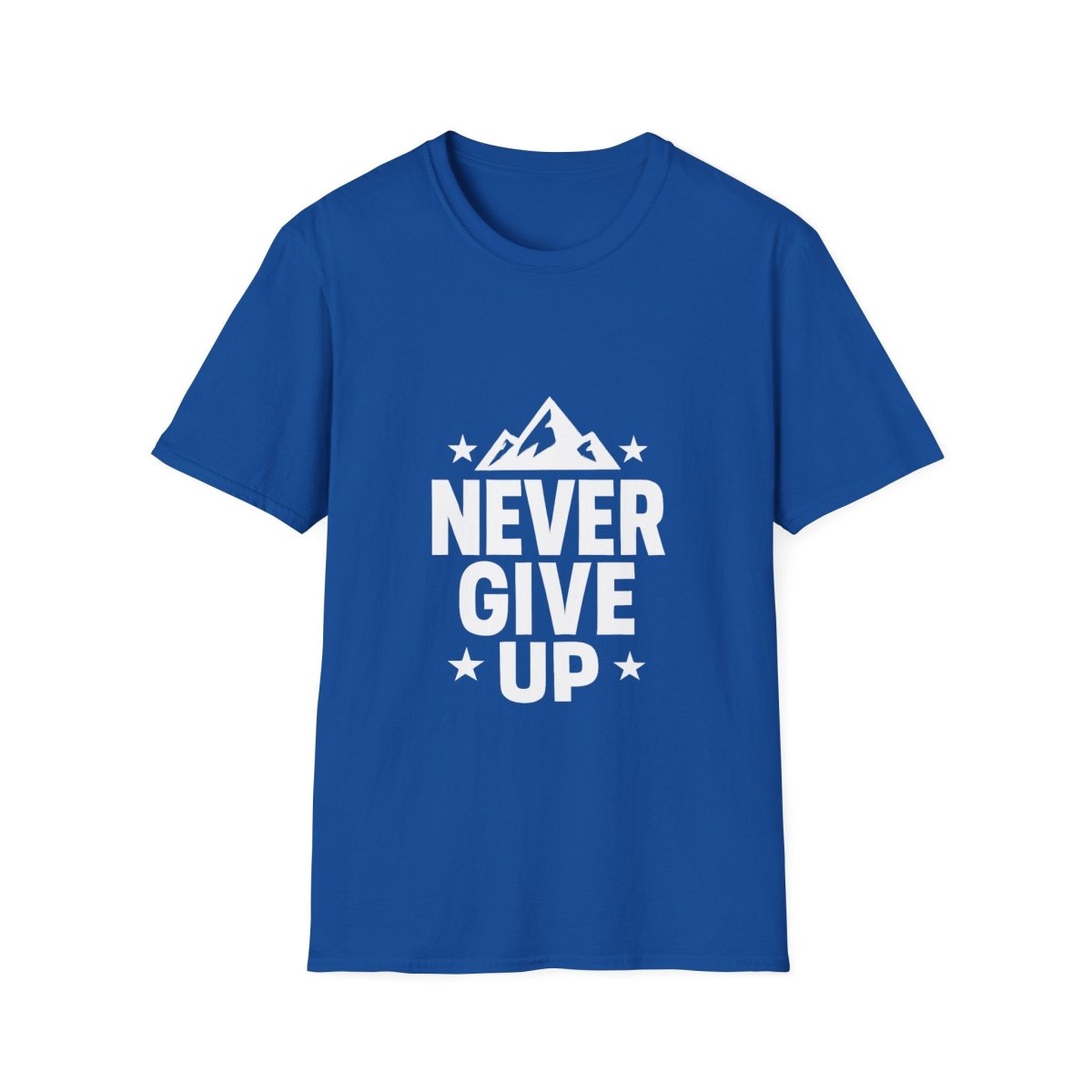 Never Give Up | Positive Mindset Tee - Positivity Prints