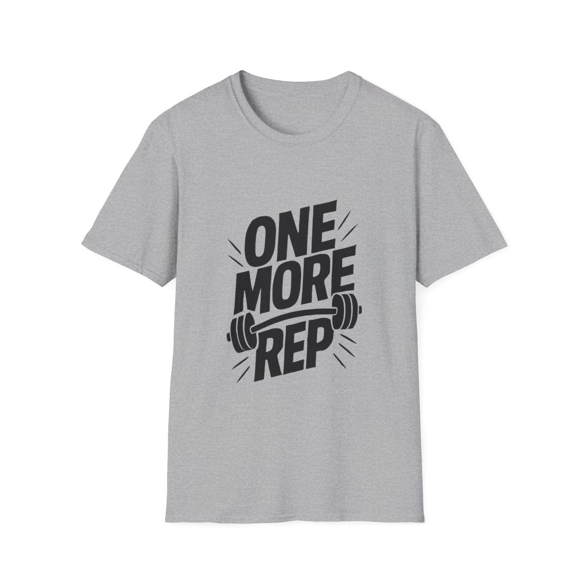 One More Rep | Gym Workout Tee - Positivity Prints