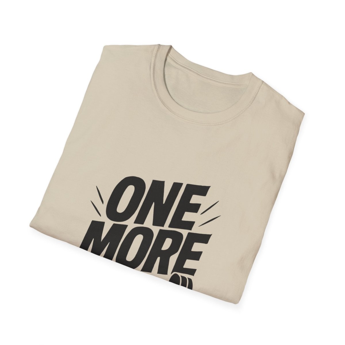 One More Rep | Gym Workout Tee - Positivity Prints