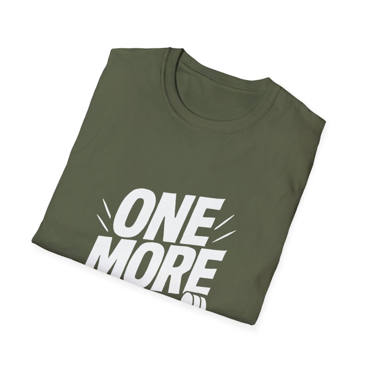 One More Rep | Gym Workout Tee - Positivity Prints
