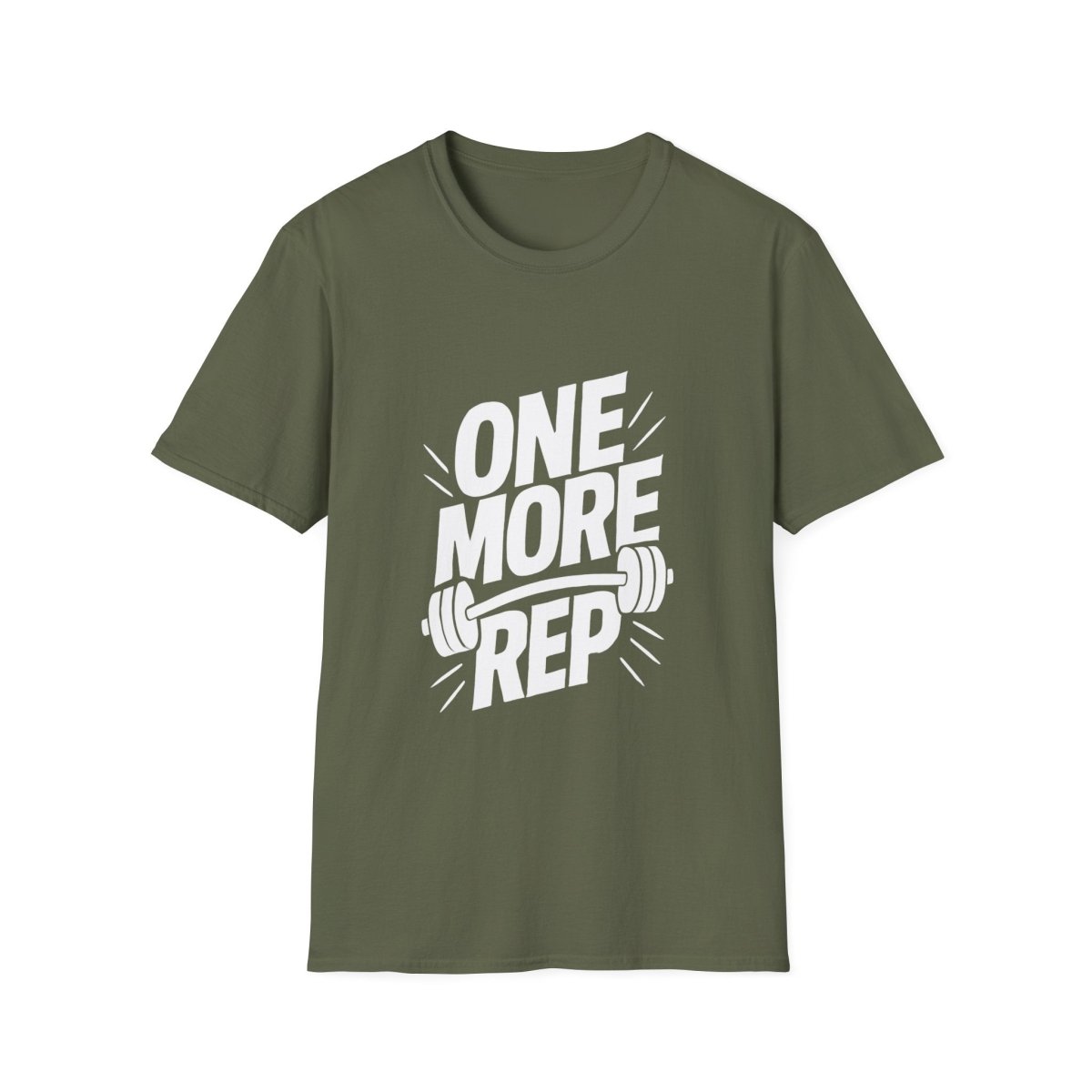 One More Rep | Gym Workout Tee - Positivity Prints