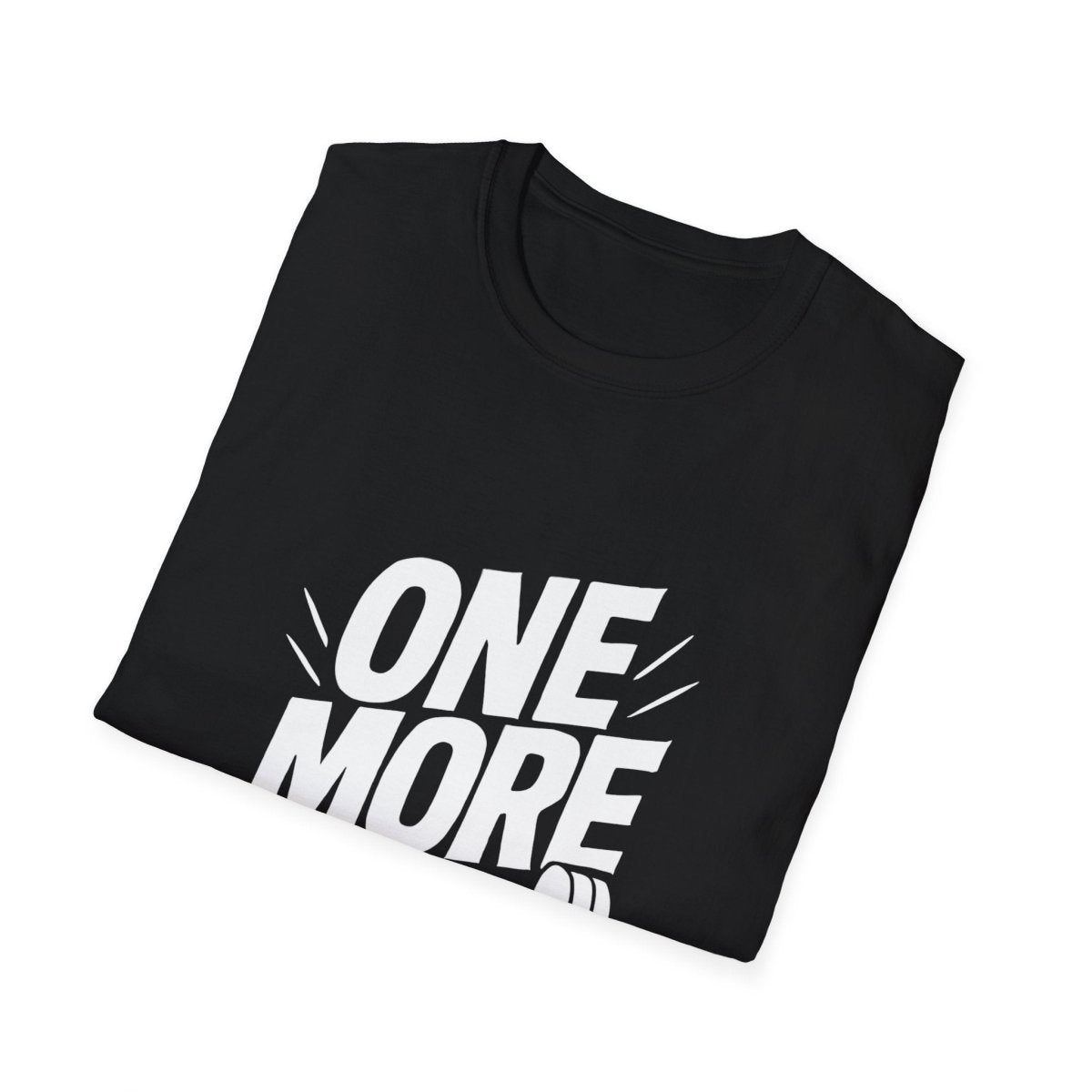 One More Rep | Gym Workout Tee - Positivity Prints