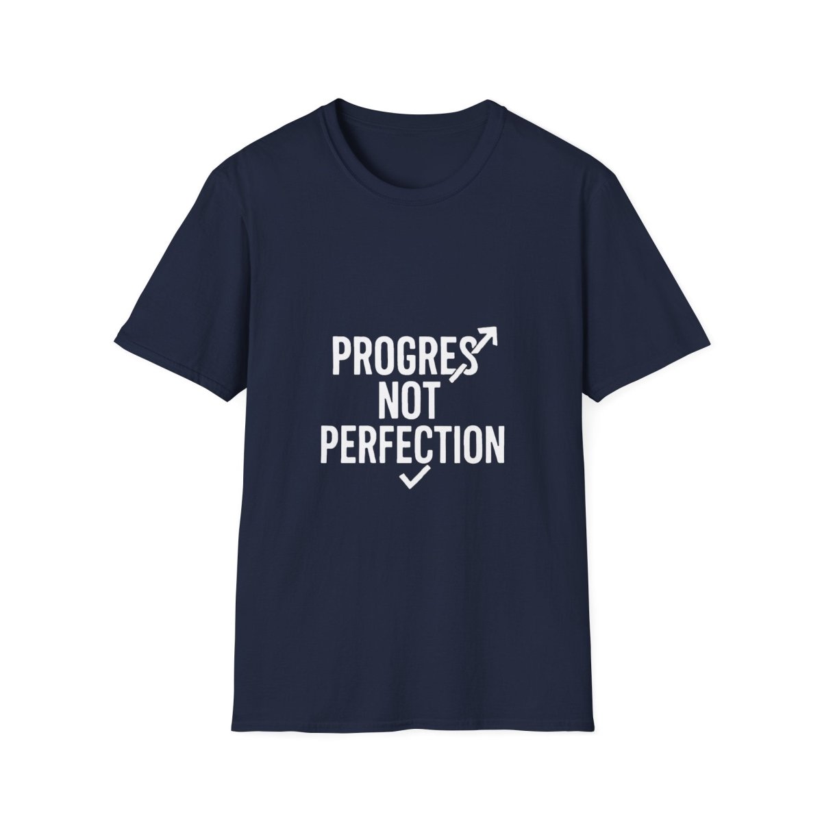 Progress Not Perfection | Growth Mindset Tee - Positivity Prints
