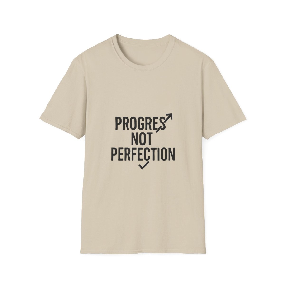 Progress Not Perfection | Growth Mindset Tee - Positivity Prints