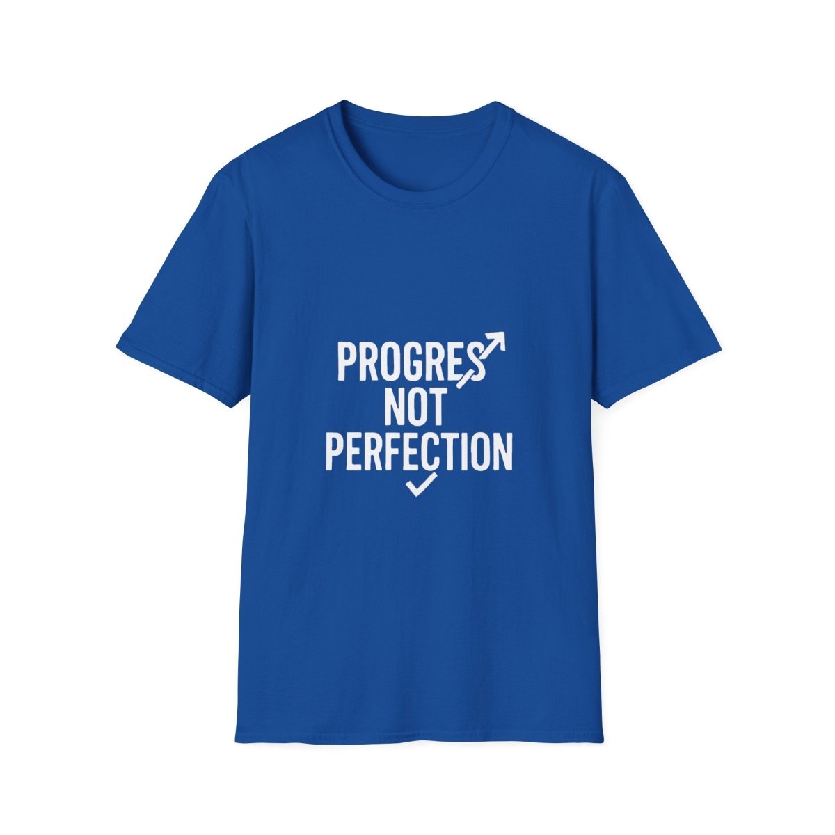 Progress Not Perfection | Growth Mindset Tee - Positivity Prints
