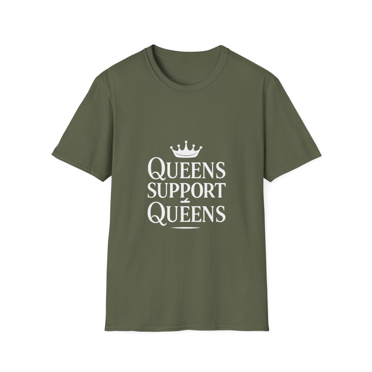 Queens Support Queens | Women Empowerment Tee - Positivity Prints