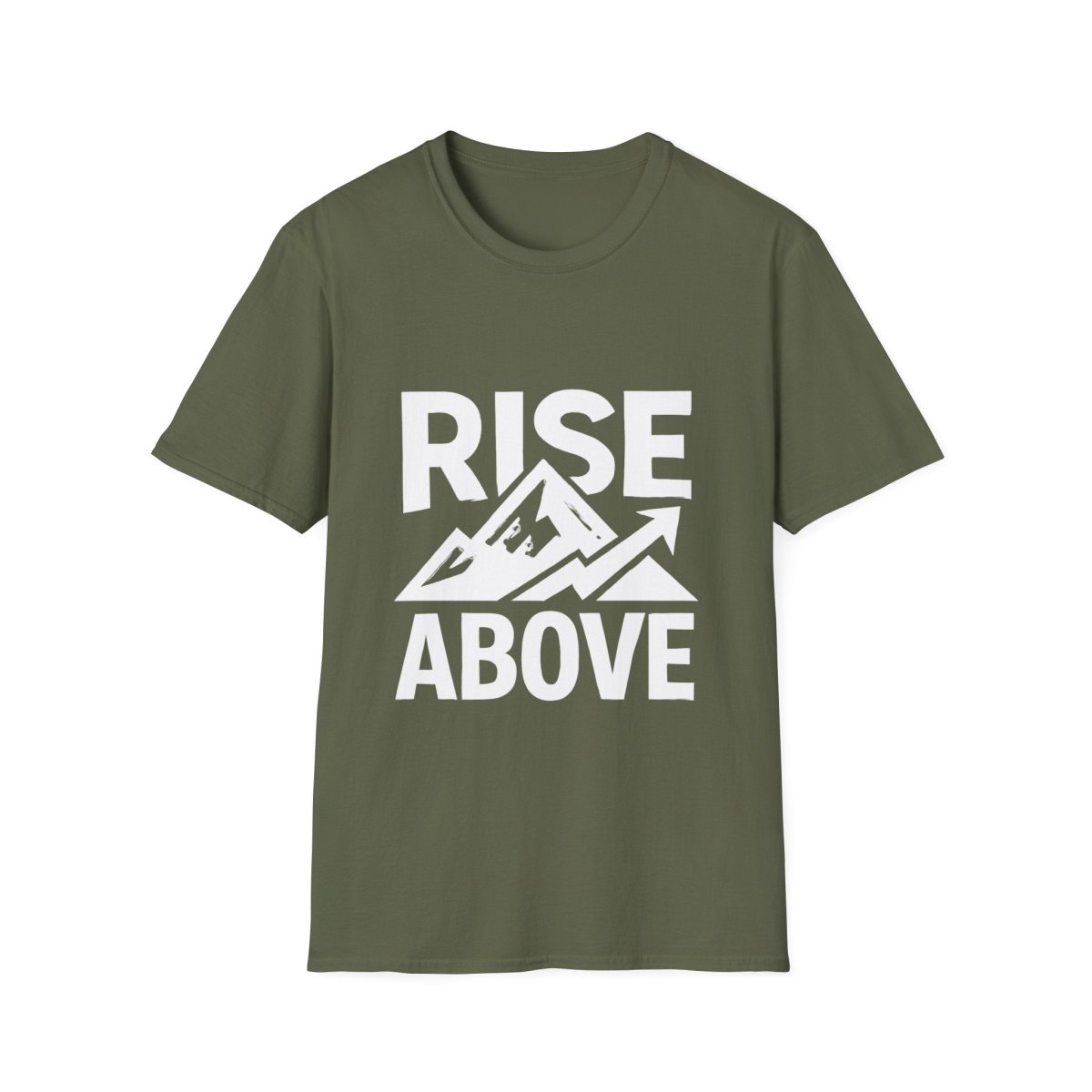 Rise Above | Resilience Tee - Positivity Prints