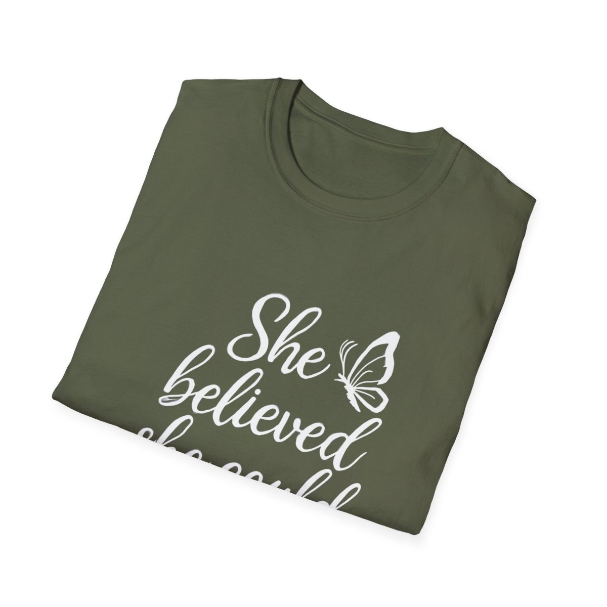 She Believed She Could So She Did | Confidence Tee - Positivity Prints