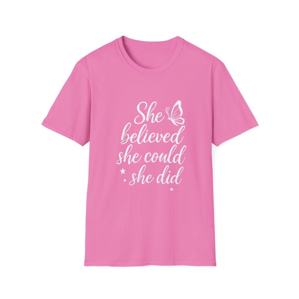 She Believed She Could So She Did | Confidence Tee - Positivity Prints
