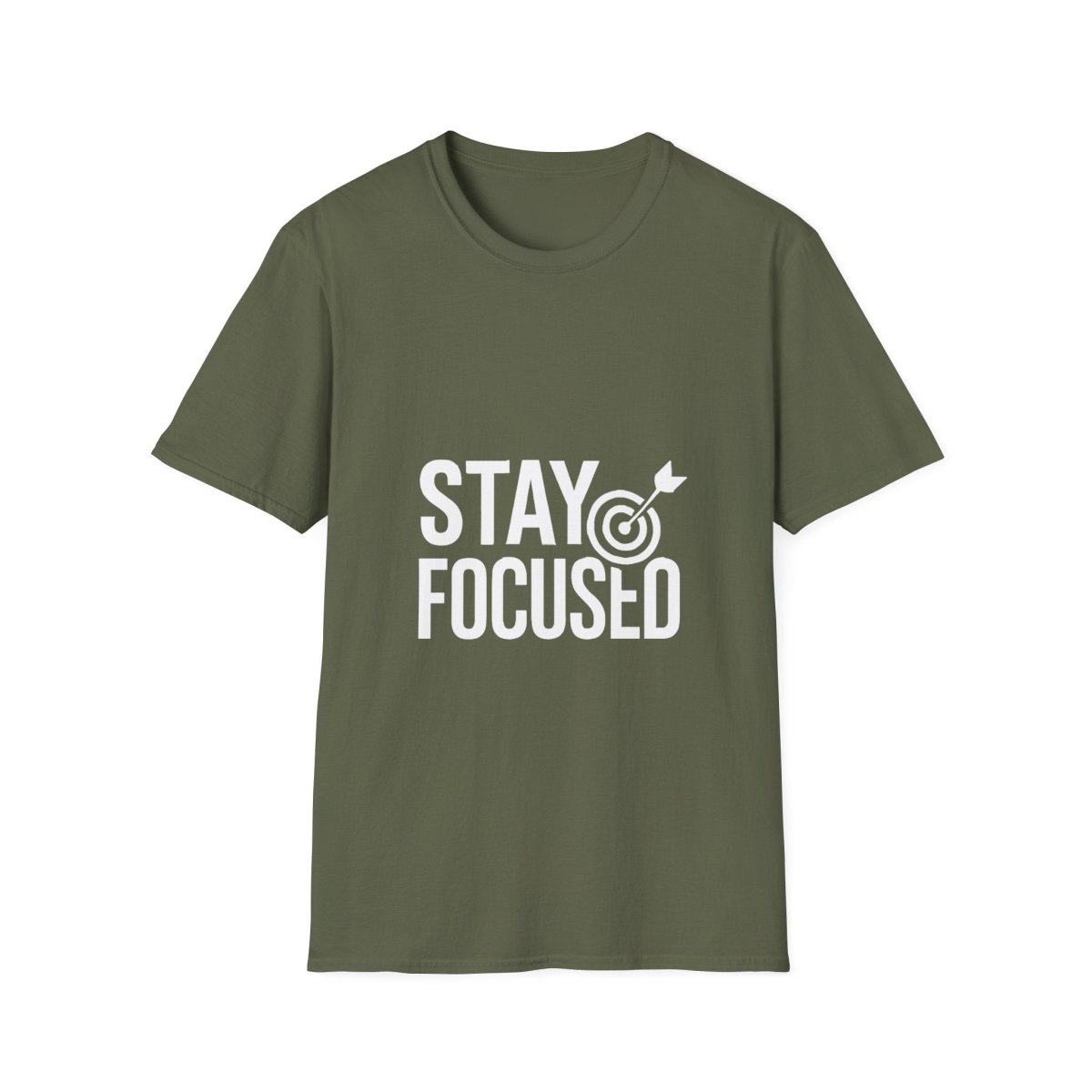 Stay Focused | Mindset Motivation Tee - Positivity Prints