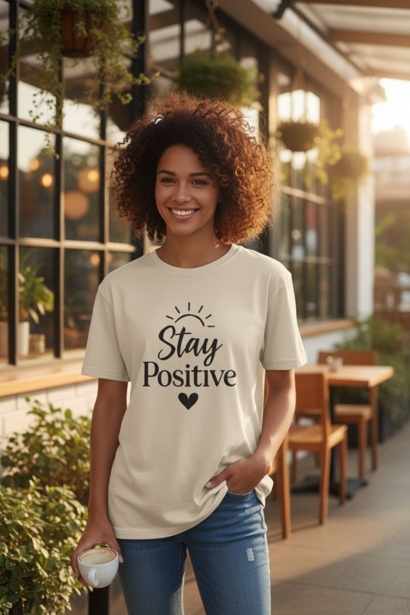 Stay Positive | Positive Mindset Tee - Positivity Prints