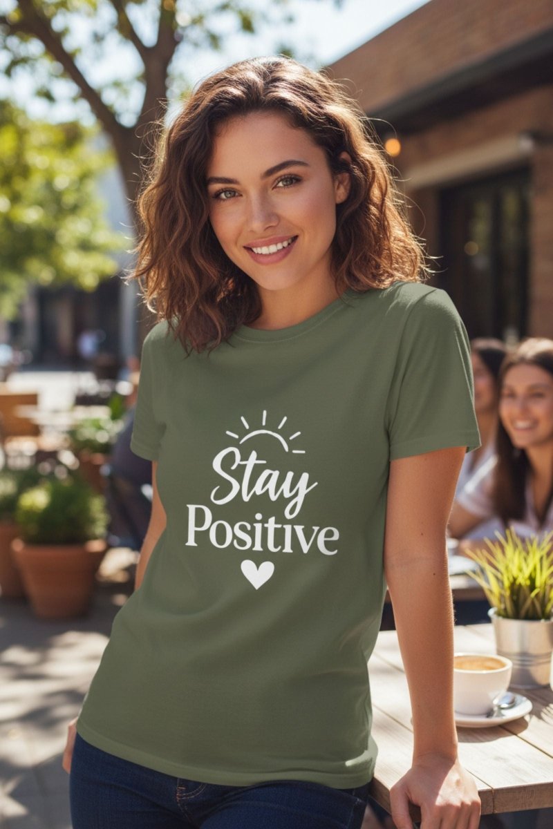 Stay Positive | Positive Mindset Tee - Positivity Prints