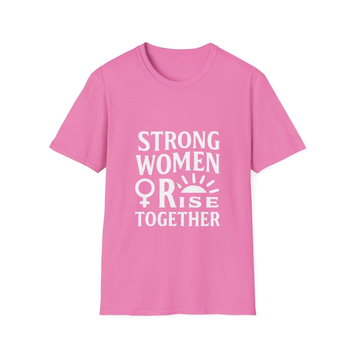 Empowerment Tee for Strong Women | Rise Together - Positivity Prints