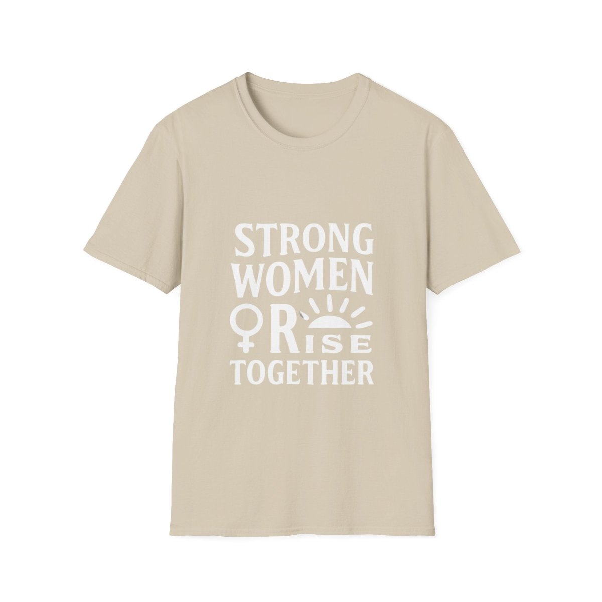Empowerment Tee for Strong Women | Rise Together - Positivity Prints